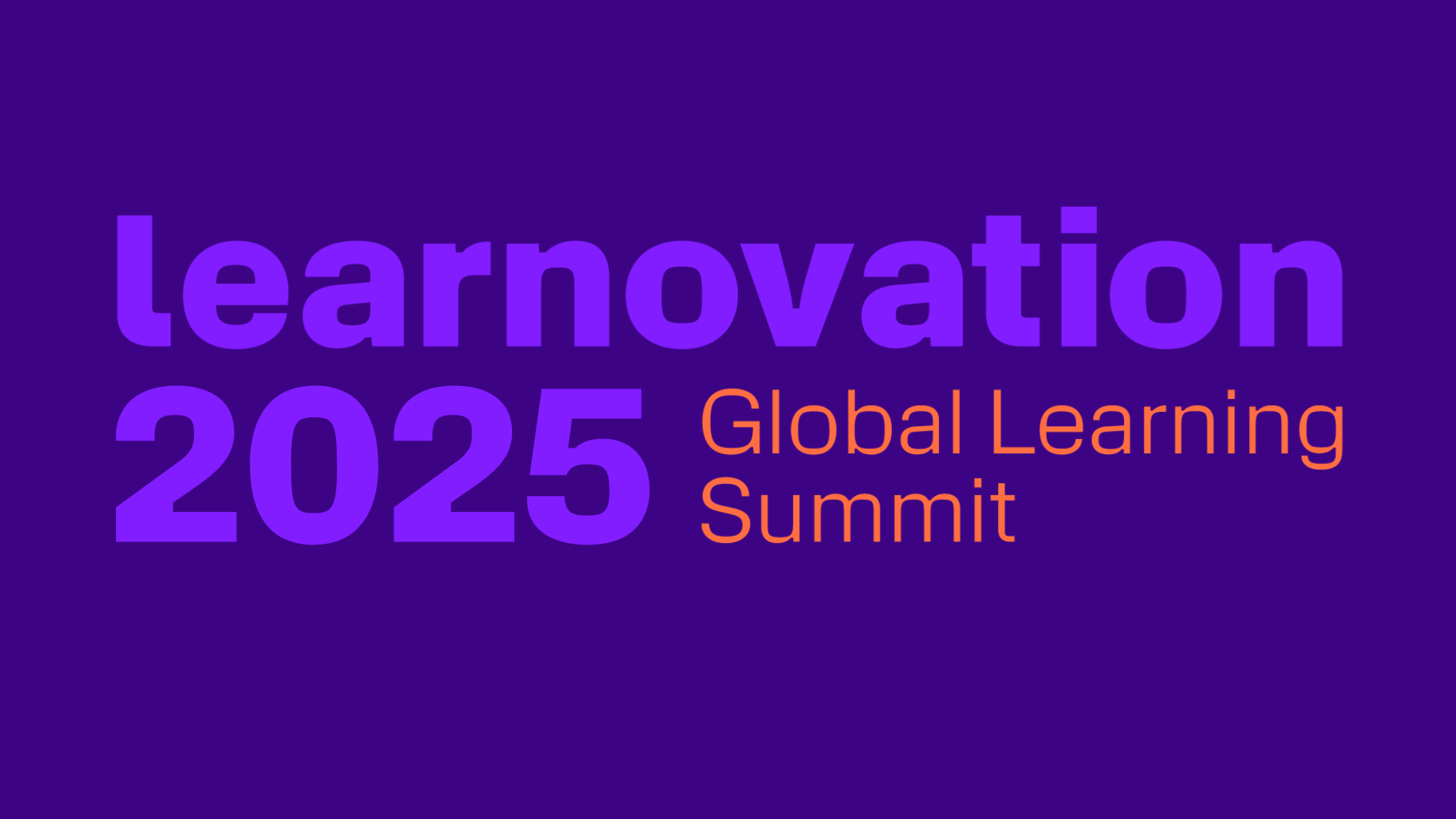 Learnovation 2025 – Global Learning Summit